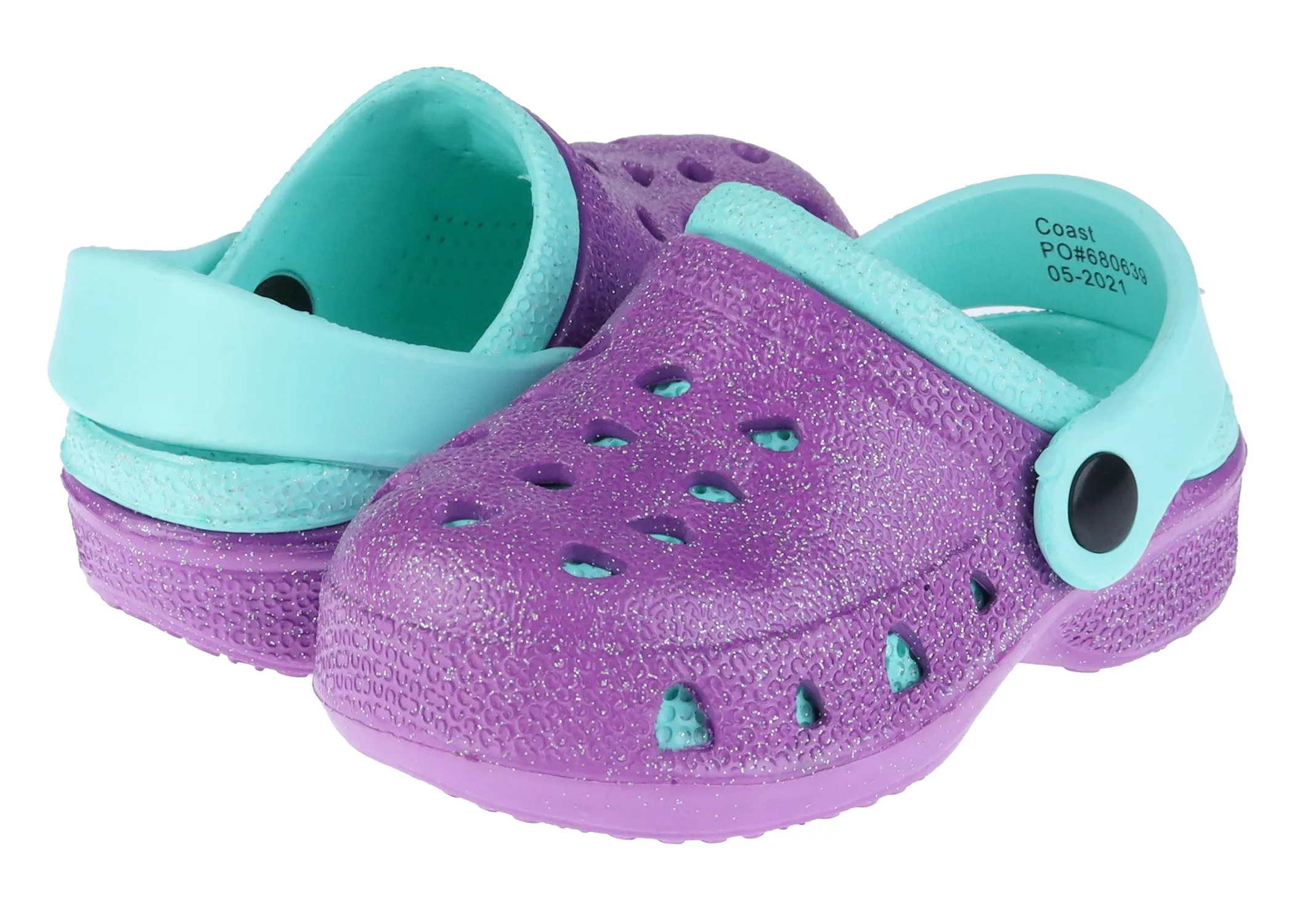 Toddler Girls Allover Glitter Injected EVA Clog