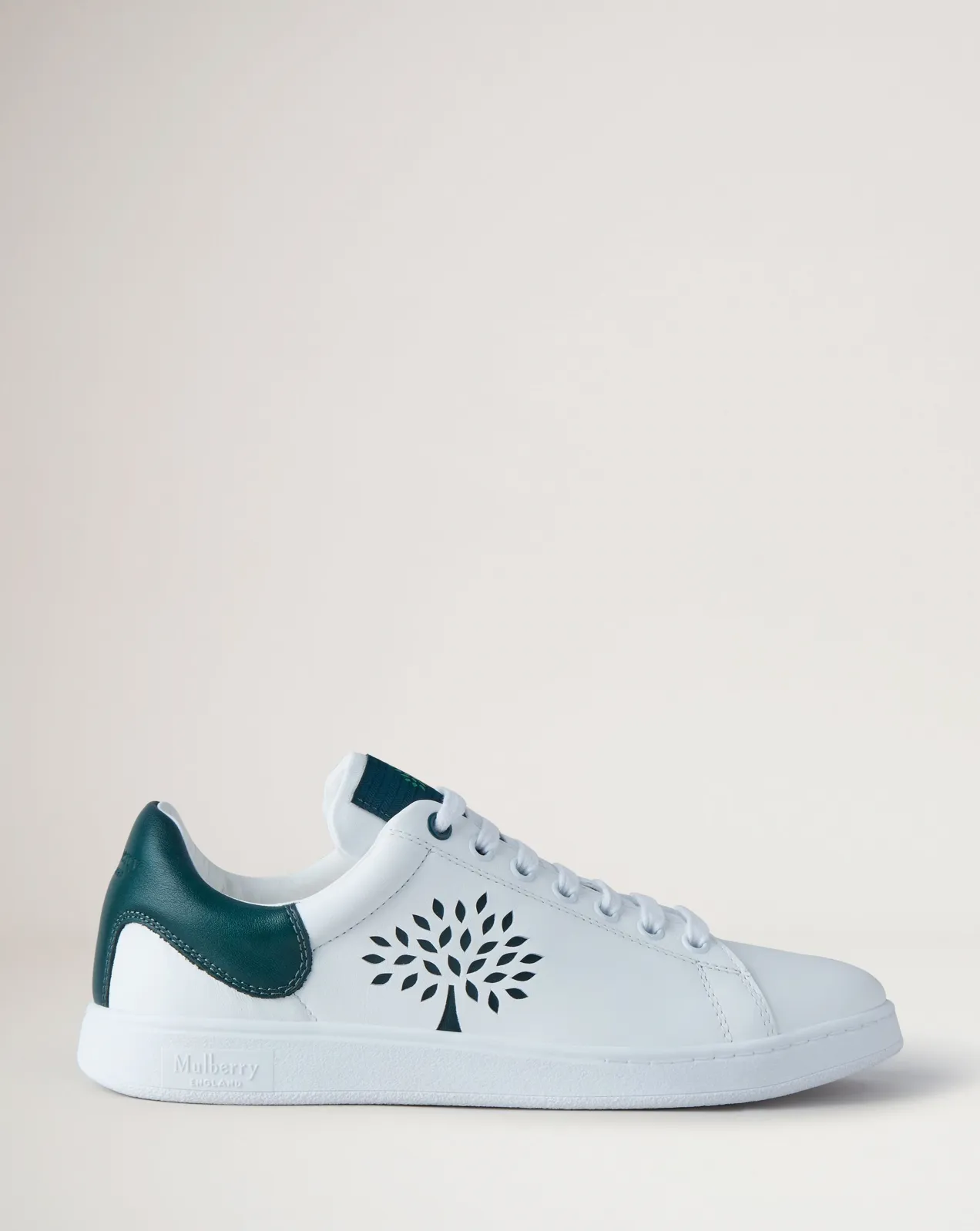 Tree Tennis Sneaker, White / Green