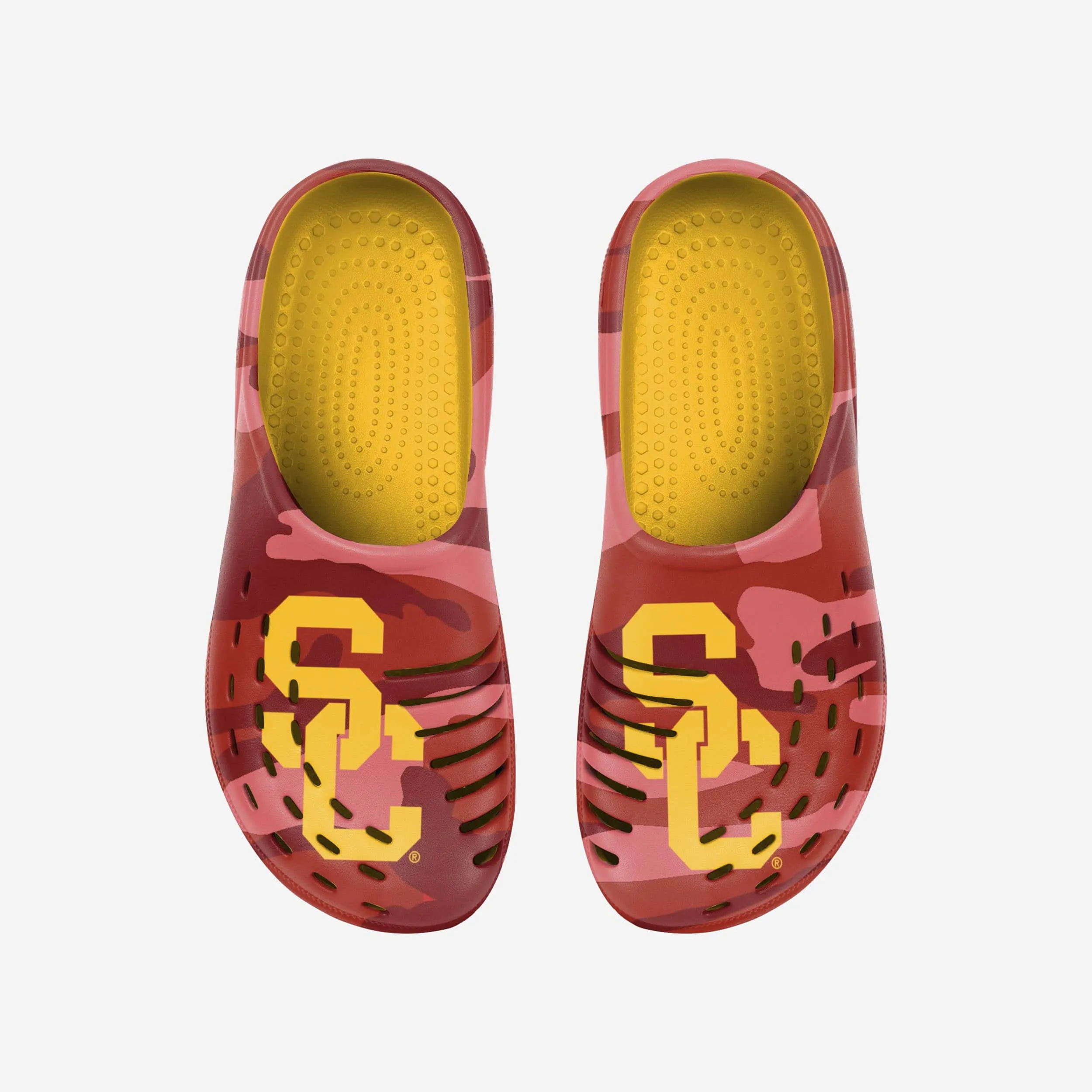USC Trojans Tonal Camo Clog