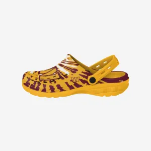 Washington Commanders Tie-Dye Clog With Strap