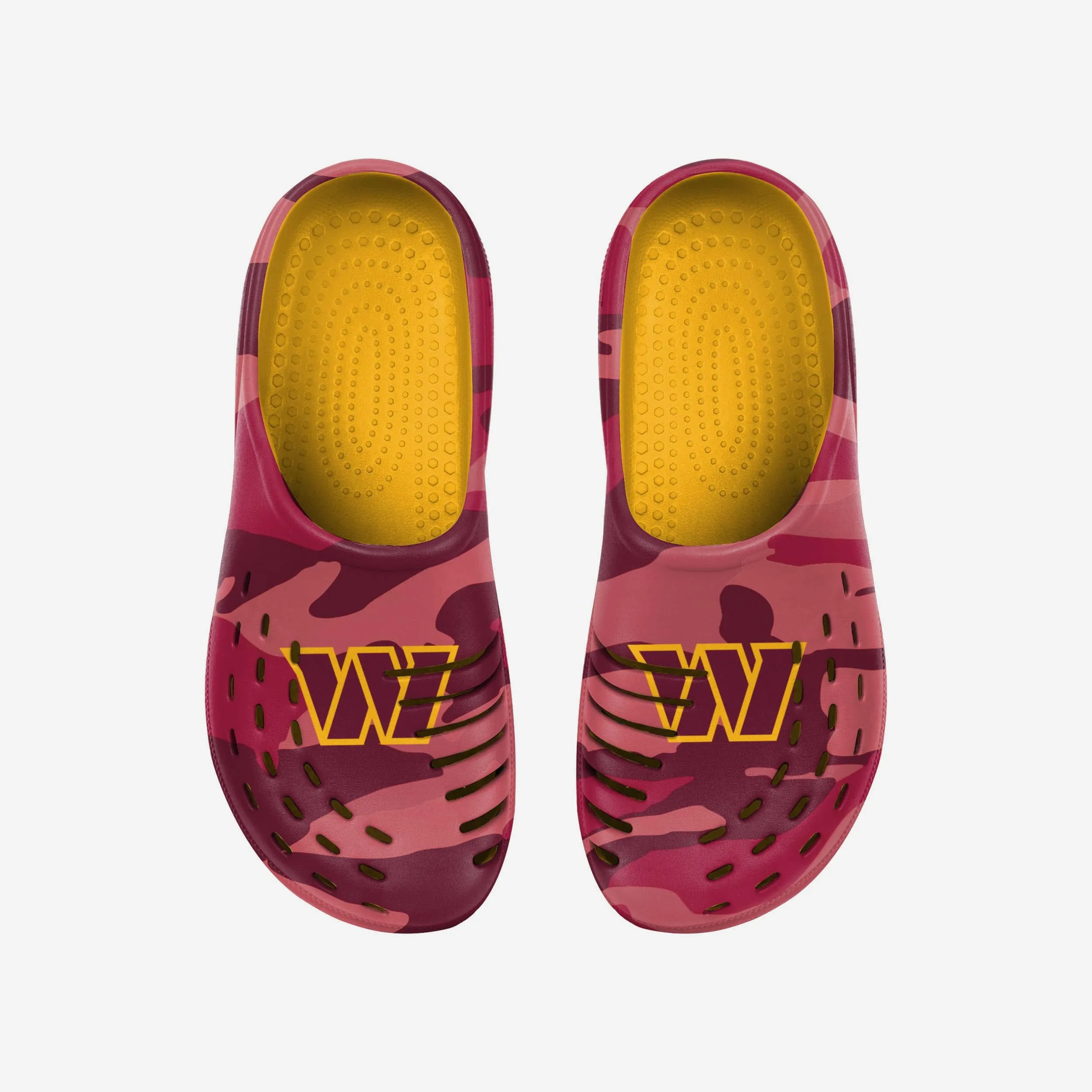 Washington Commanders Tonal Camo Clog