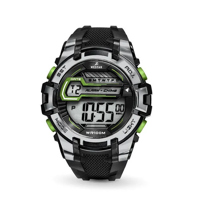Westar Men's Digital Casual Quartz Watch