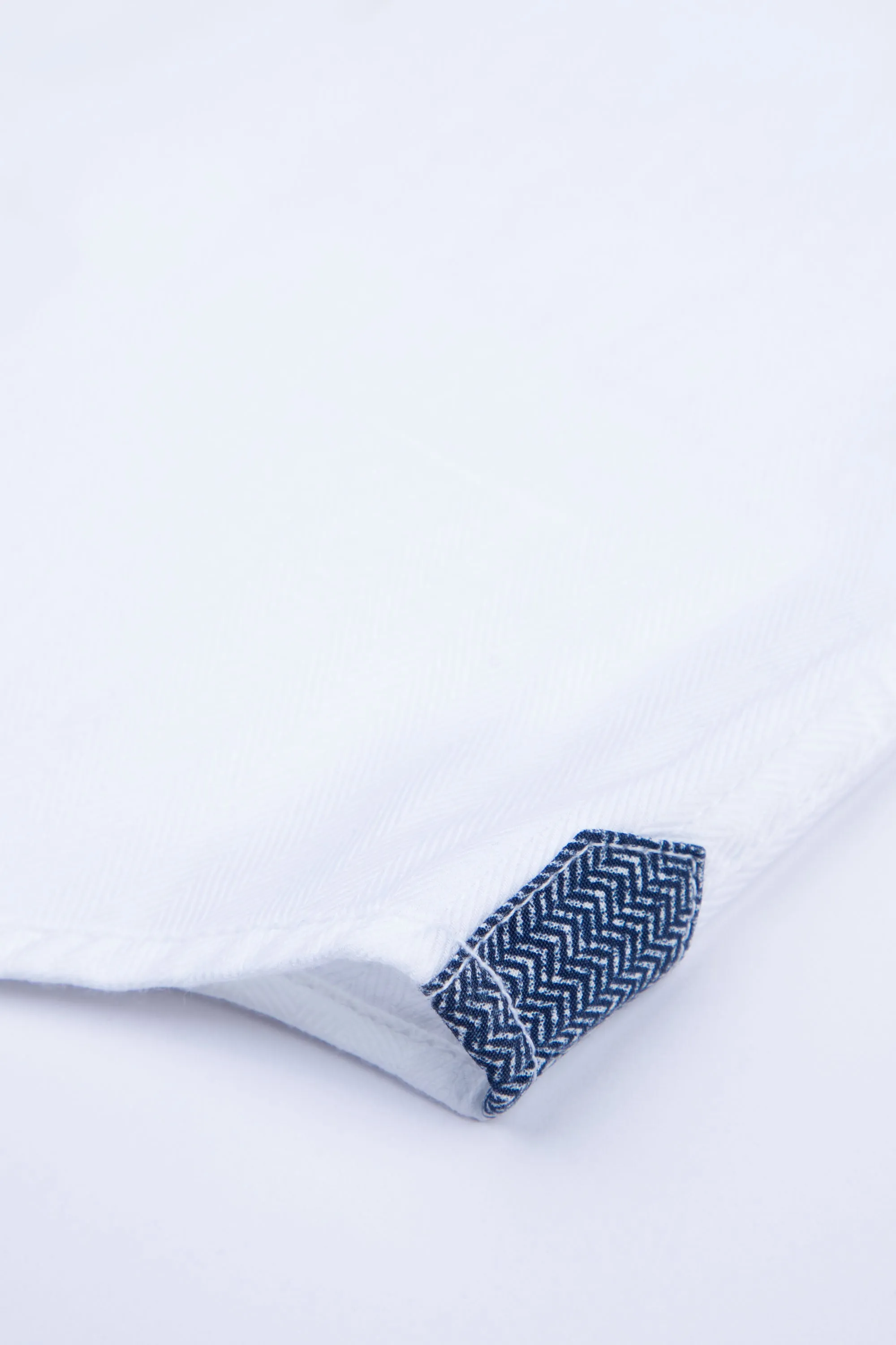 White Casual Shirt FS Regular Fit