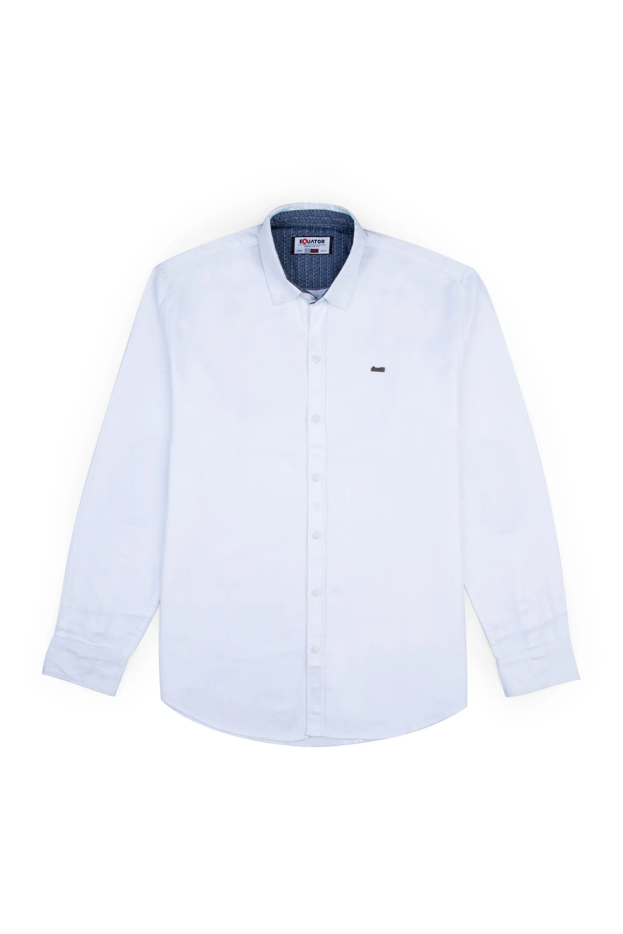 White Casual Shirt FS Regular Fit
