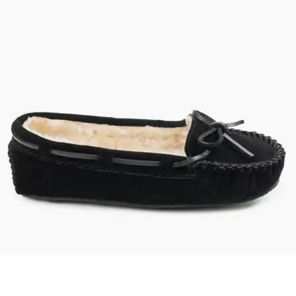 Women's Cally Slipper - Black - Wide - 4010W