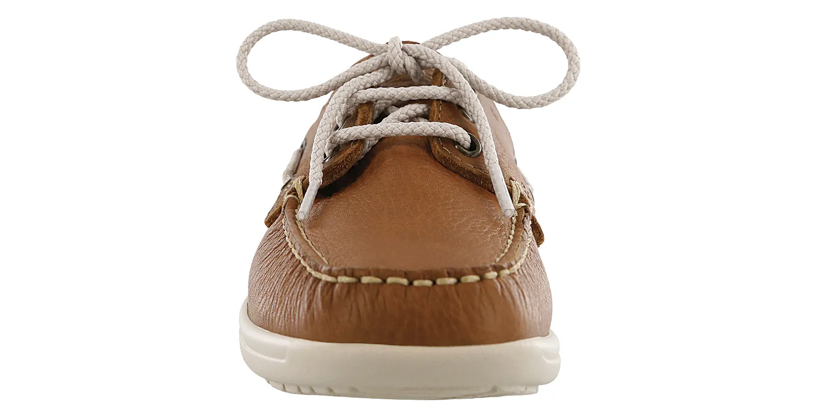 Women's Catalina Lace Up Boat Shoe in Sandstone
