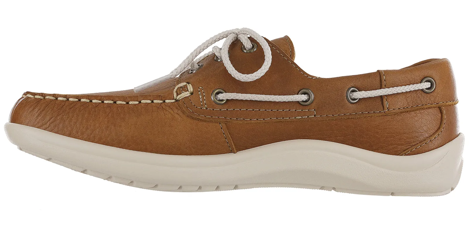 Women's Catalina Lace Up Boat Shoe in Sandstone