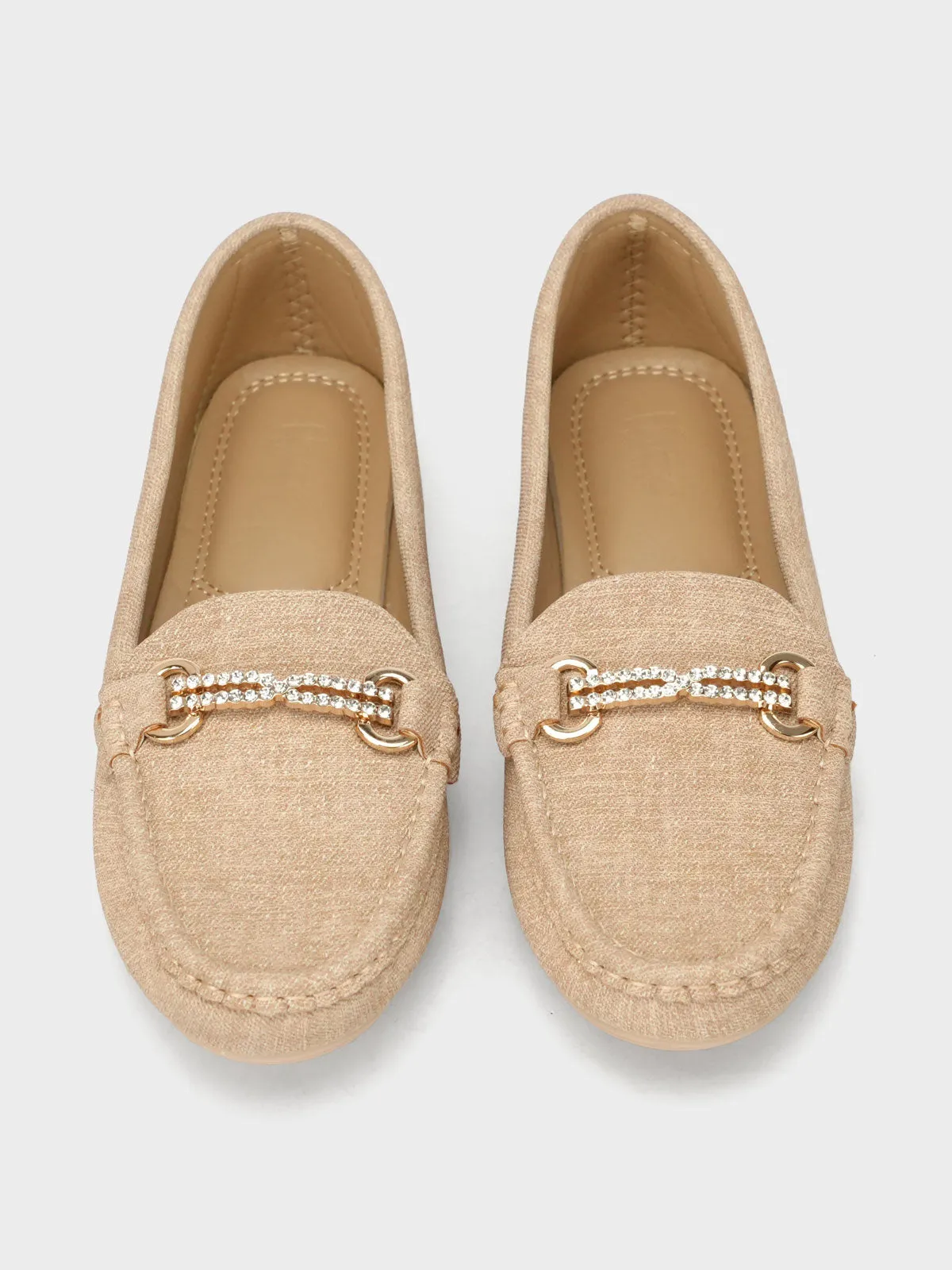 Womens "NARWAT" Flat Casual Moccasins