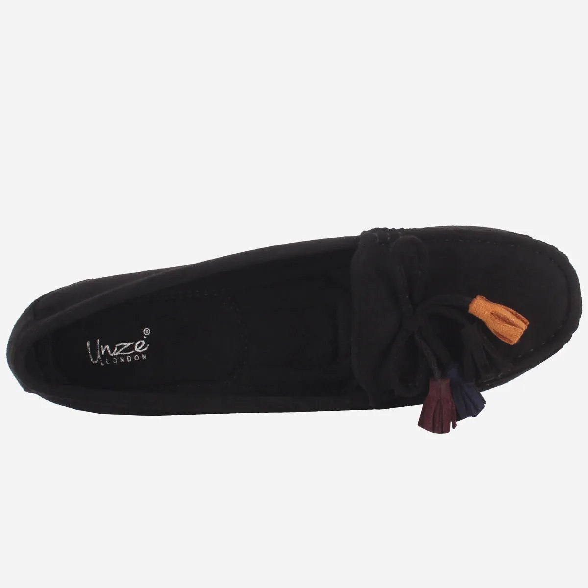 Womens "UNELI" Low Wedge Moccasins