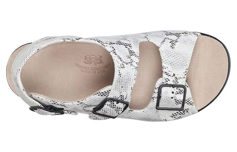 Women’s SAS Relaxed – Adjustable Leather Sandal with Soft Cushioning