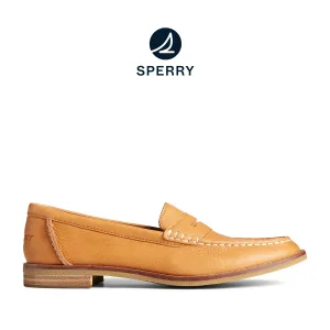Women's Seaport Penny Leather Casual Loafers - Tan (L139339540)