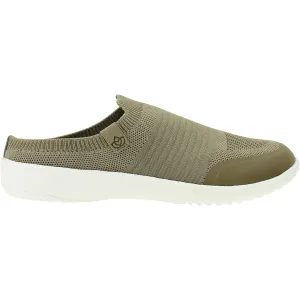 Women's Spenco Blissful Memory Foam Slide Light Taupe Mesh