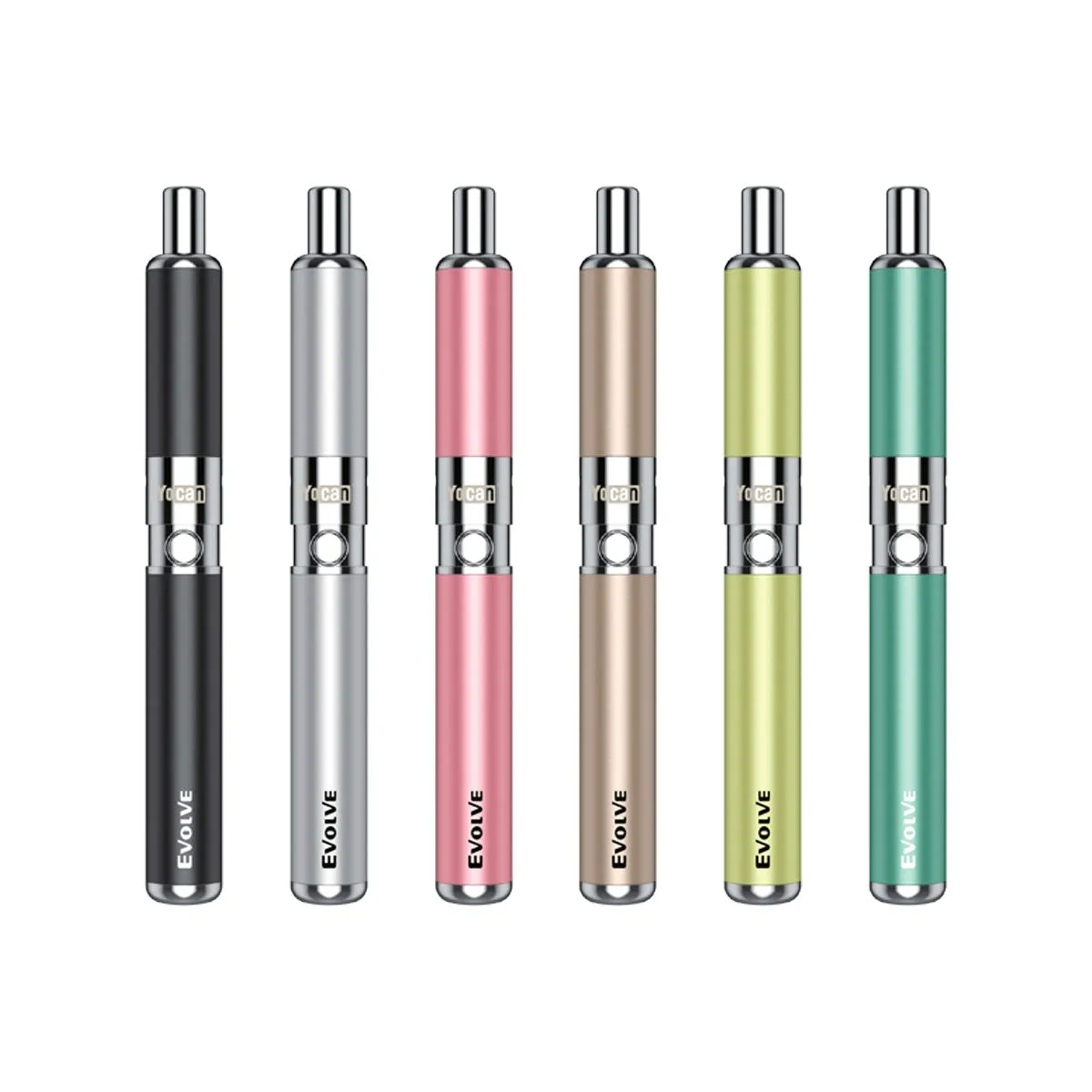 Yocan Evolve Dry Herb Vaporizer Kit - Champagne Gold